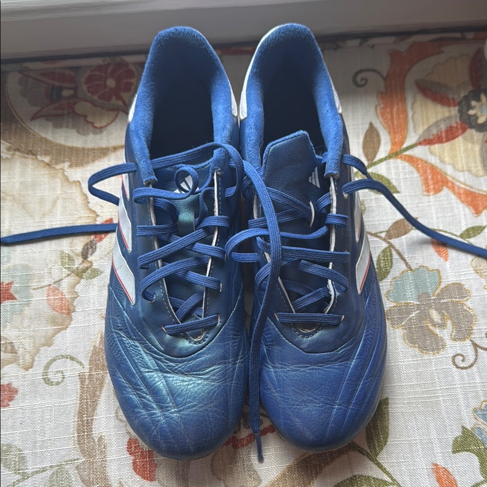 Blue Soccer Cleats